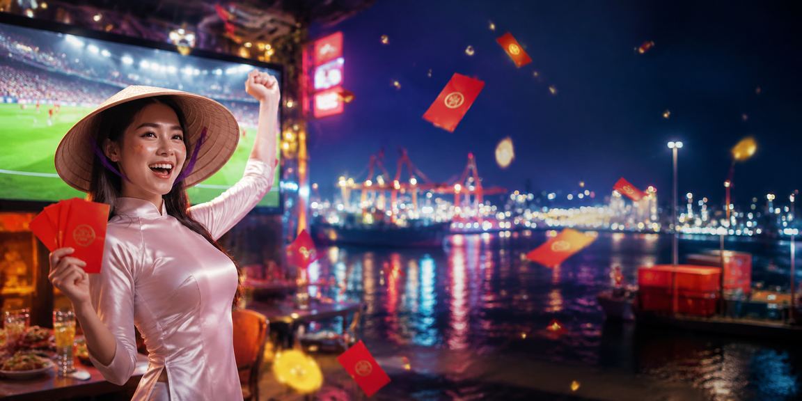 Phong bì đỏ ưu đãi thưởng theo phong cách Việt Nam tại Hải Phòng